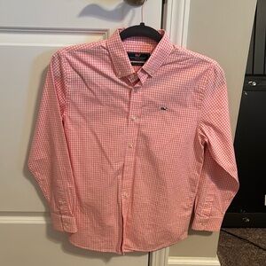 Vineyard Vines by Shep & Ian long sleeve button down boys medium